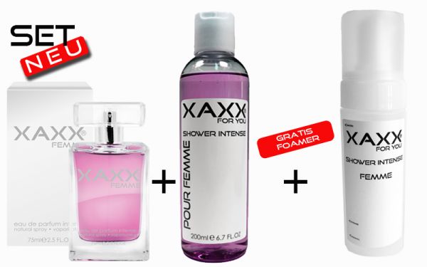 EDP-Shower-Set Damen + FOAMER Gratis